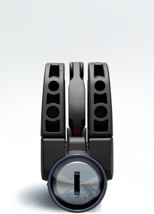 Loqski lås for ski & staver – Onyx Black