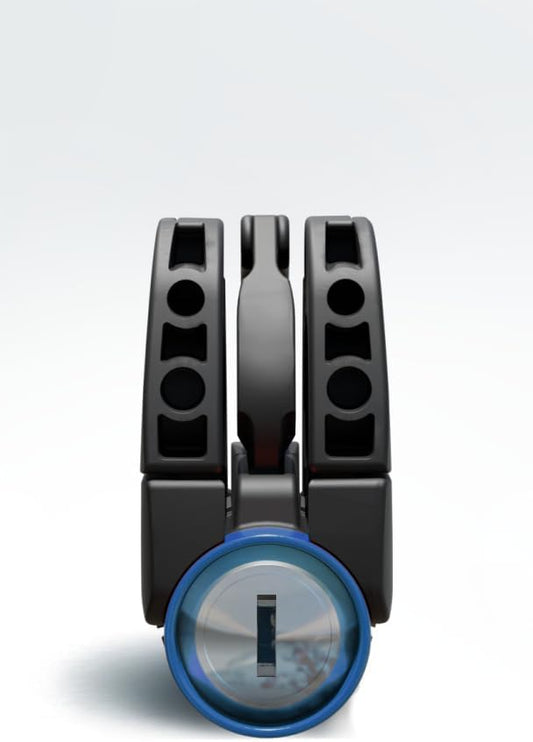 Loqski lås for ski & staver – Electric Blue