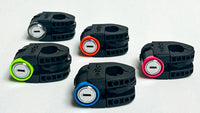 Loqski lås for ski & staver – Electric Blue